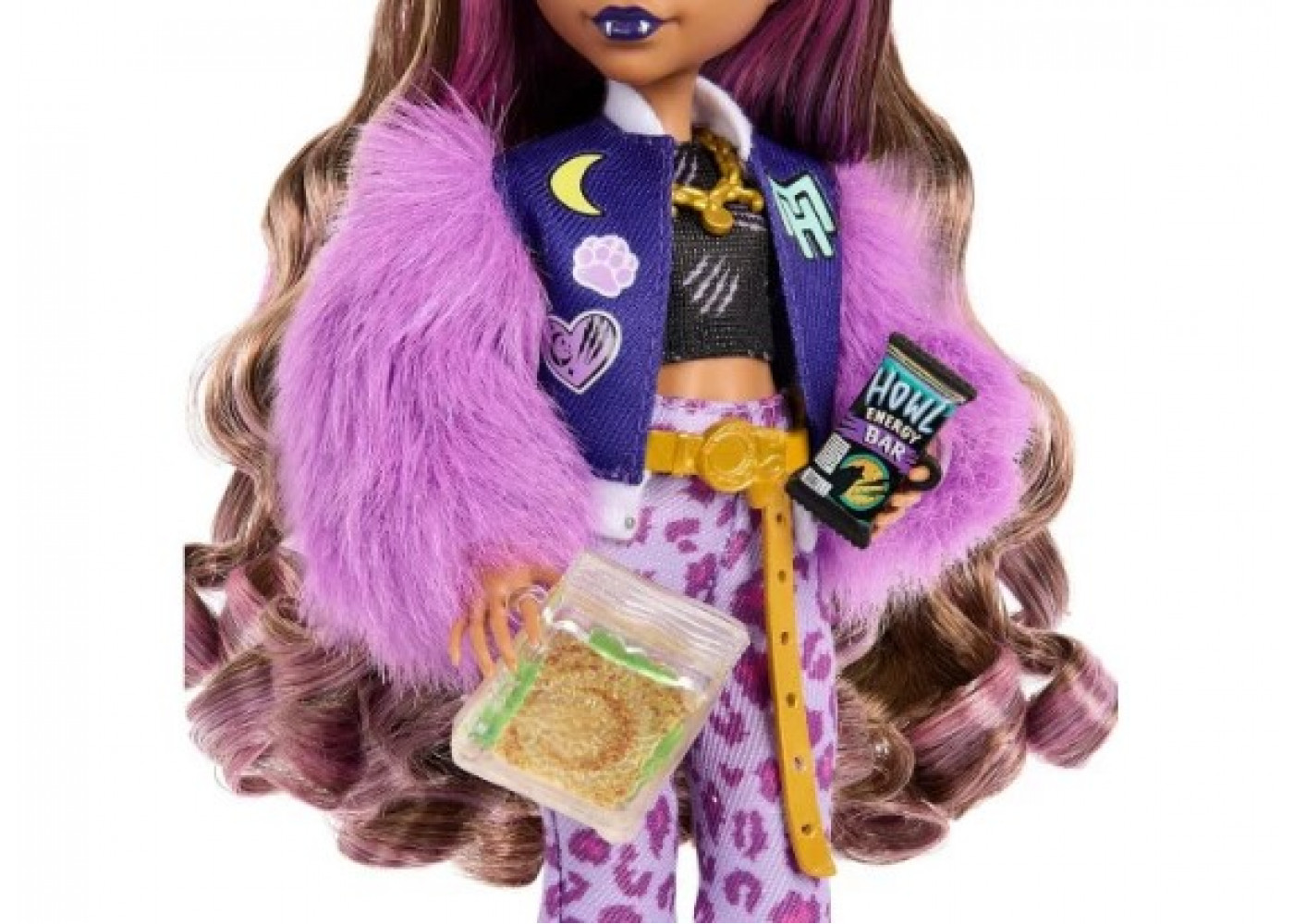Лялька Монстер (Прим'ята Коробка) Хай Клодін Вульф з аксесуарами Monster High Clawdeen Wolf Mattel BHRP65