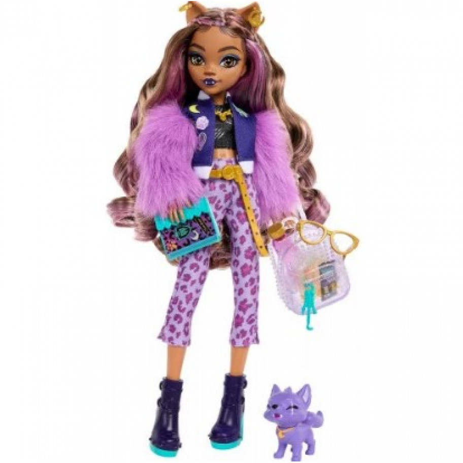 Лялька Монстер (Прим'ята Коробка) Хай Клодін Вульф з аксесуарами Monster High Clawdeen Wolf Mattel BHRP65