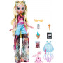 Кукла Монстер Хай Лагуна Блю с аксессуарами Monster High Lagoona Blue and Accessories Mattel HXH75