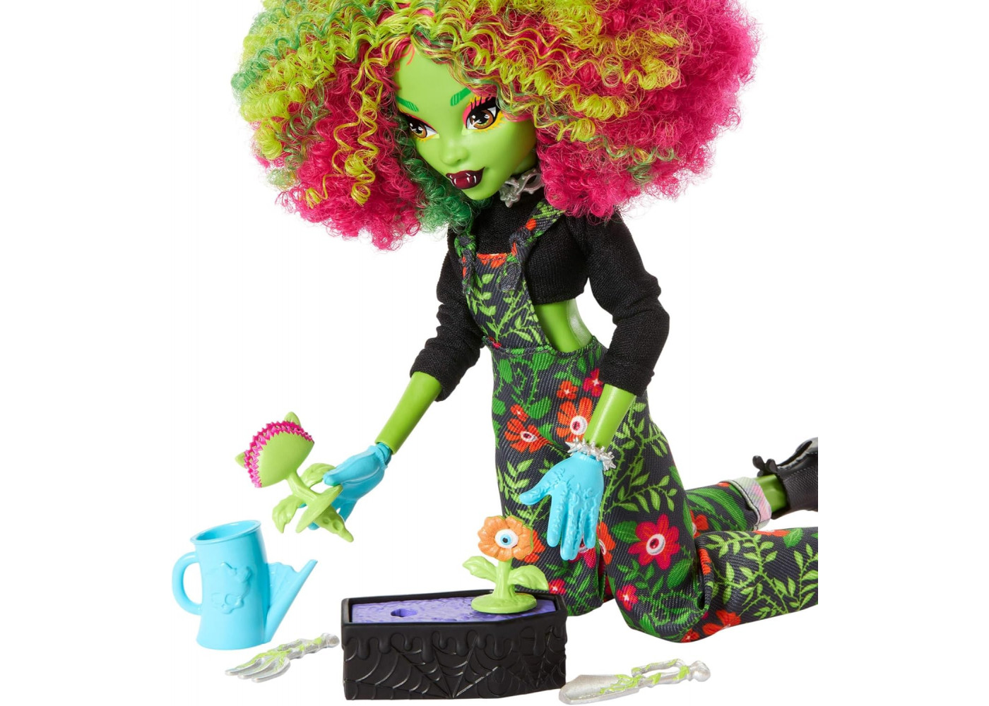Кукла Монстер Хай Венера МакФлайтрап с Аксессуарами Monster High Venus McFlytraps Mattel JDR59