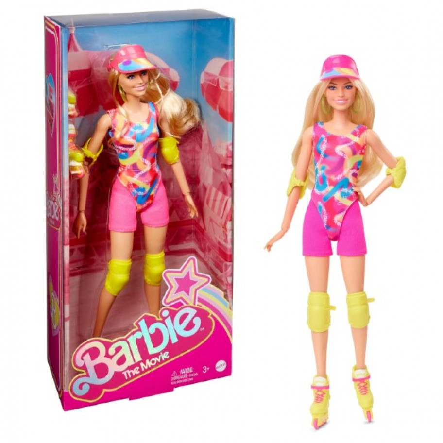 Лялька Барбі Марго Роббі на роликах Barbie The Movie Margot Robbie Skating Mattel HRB04
