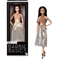 Кукла Барби Брюнетка Базовая Модель 06 Barbie Signature Basics Model 06 with Brunette Hair Mattel JJX25