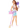 Лялька Барбі Спортсменка з Цуценям Barbie Workout with Pet Puppy Mattel HKT91