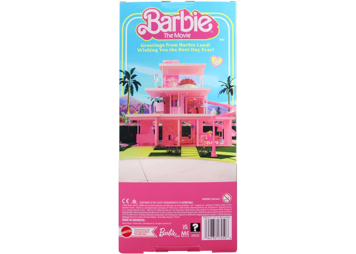 Лялька Кен Барбі Райан Гослінг Ryan Gosling Barbie The Movie Ken Mattel JBJ51