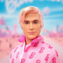 Лялька Кен Барбі Райан Гослінг у Рожевому Комбінезоні Ryan Gosling Barbie The Movie Ken Mattel JCP80