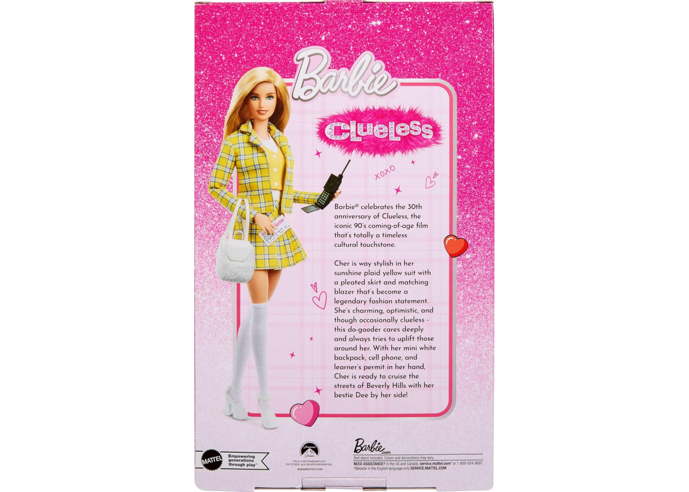 Лялька Барбі в образі Шер Горовіц із Фільму Безголові Barbie Signature Cher Clueless Mattel JBJ34