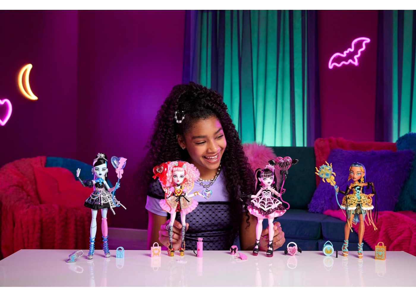 Кукла Монстер Хай Фрэнки Штейн Страшно Сладкий День Рождения Monster High Frankie Stein Birthday Mattel JBG75