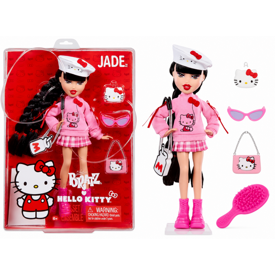 Кукла Братц Джейд Хелло Китти Bratz Jade Hello Kitty Sanrio MGA 595670