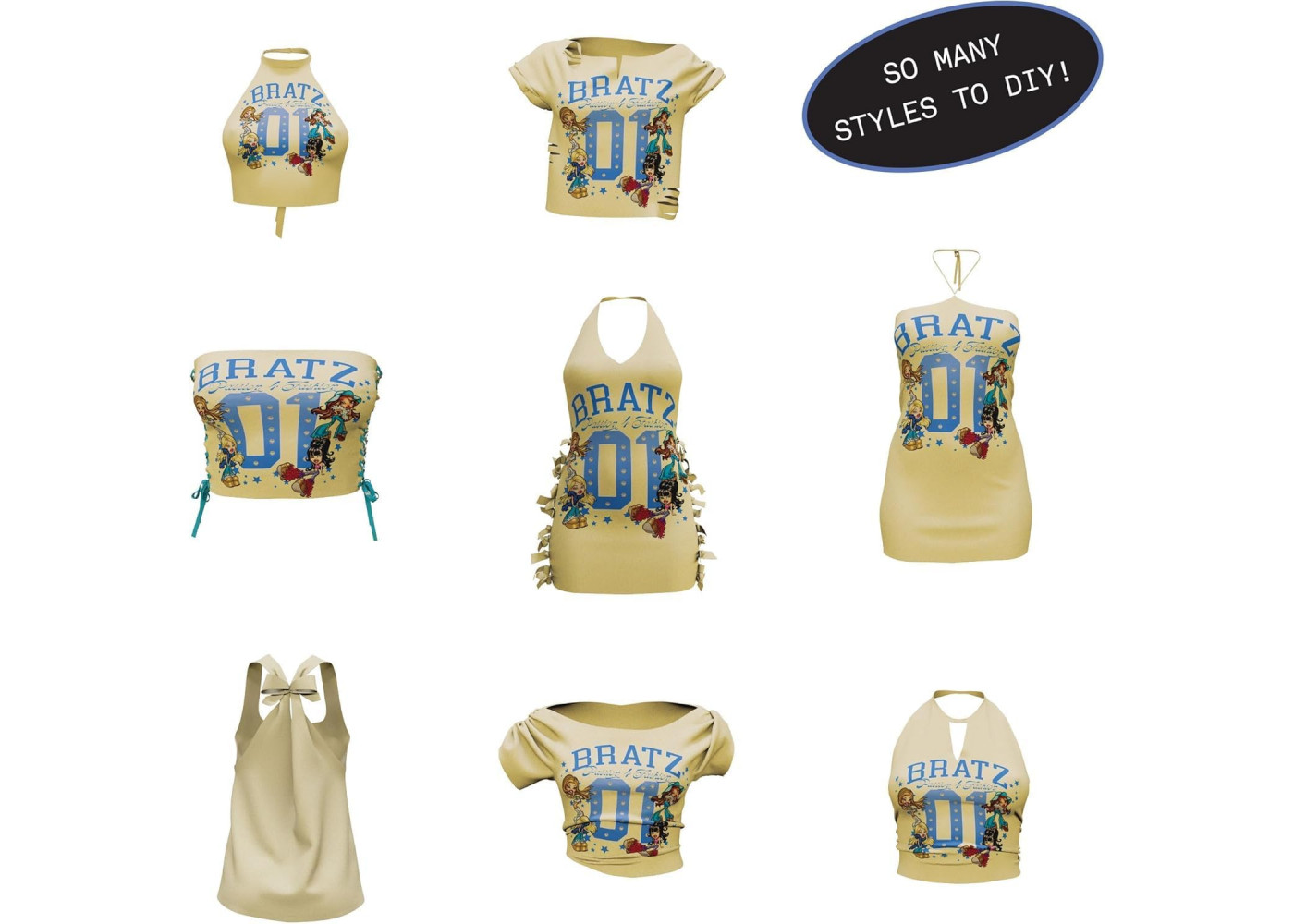 Лялька Братц Саша з Футболкою Bratz Sasha Stylin' with Customizable T-Shirt MGA 544890