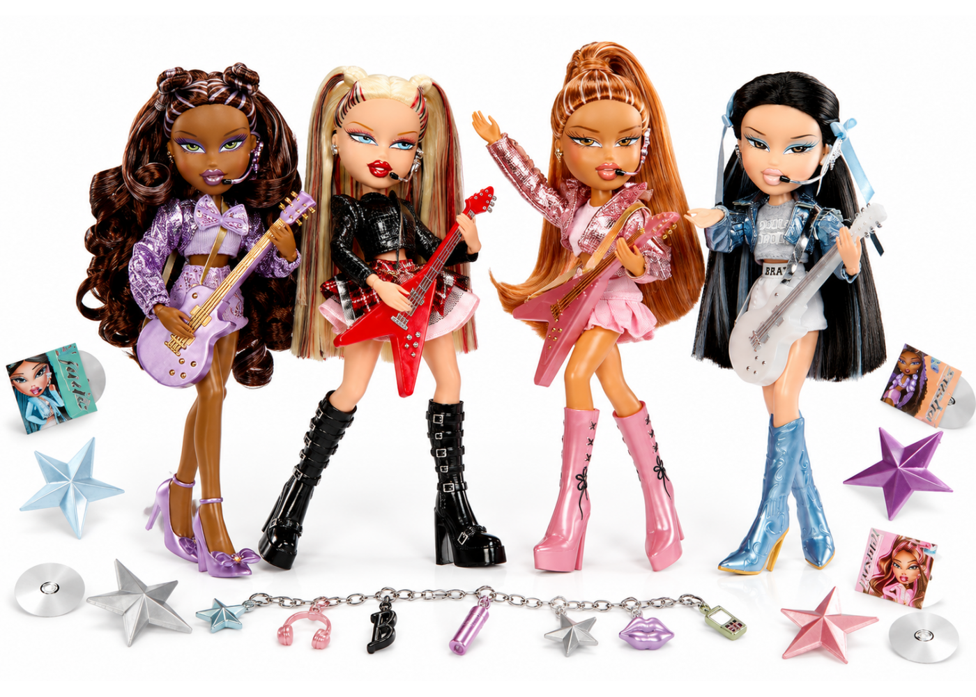 Лялька Братц Ясмін Поп-Зірка Bratz Yasmin Pop Starz and Charm MGA 595977