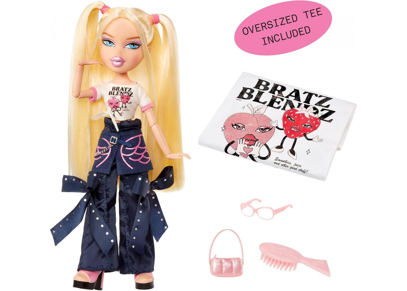 Лялька Братц Хлоя з футболкою Bratz Cloe Stylin' with Customizable T-Shirt MGA 544869