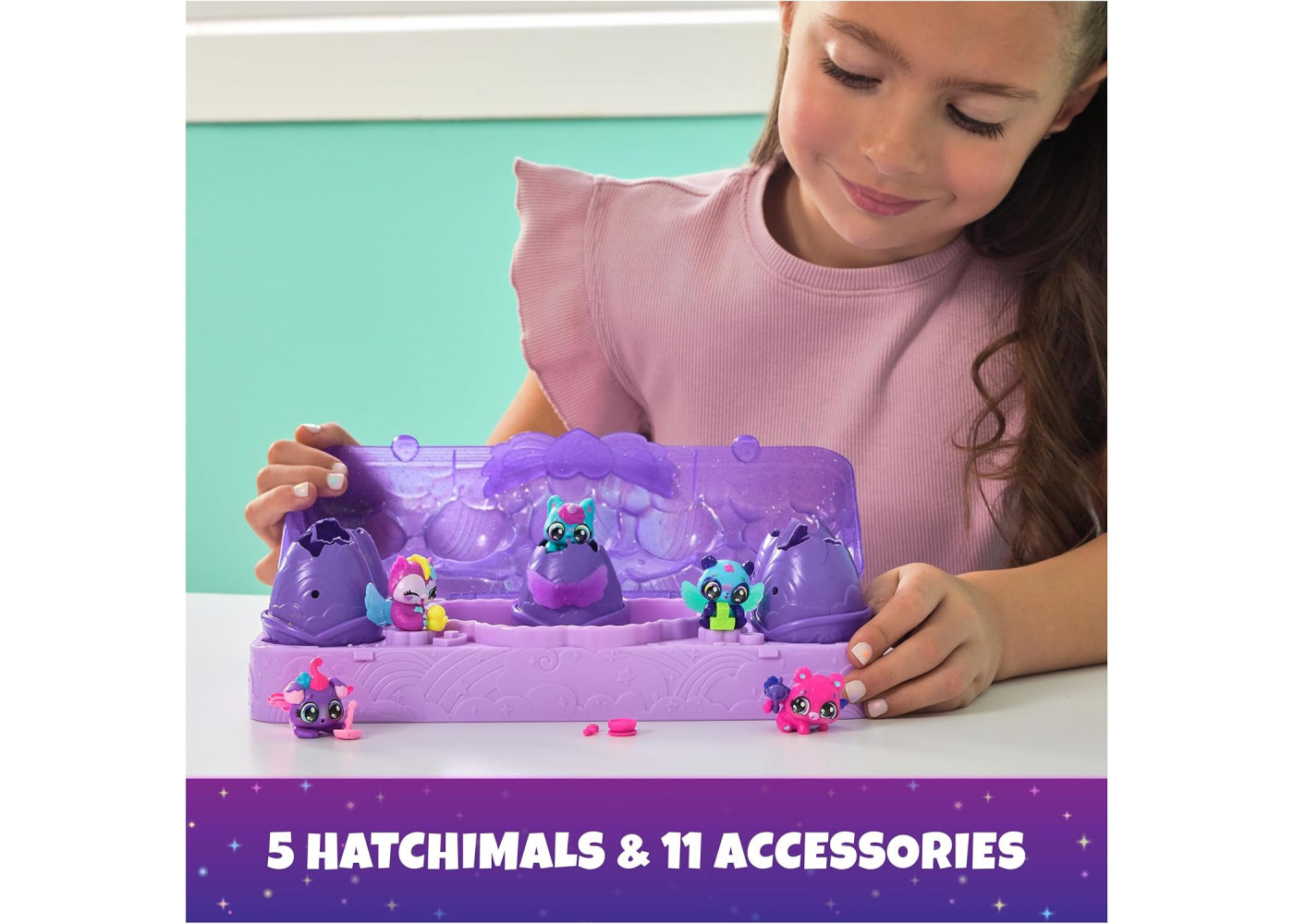 Фигурки Хетчималс Неоново Радужное Яйцо Hatchimals Alive Neon Rainbow Egg Carton Spin Master 6072615