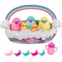 Фигурки Хетчималс Неоновая Радужная Весенняя Корзинка Hatchimals Alive Neon Rainbow Basket Spin Master 6072741