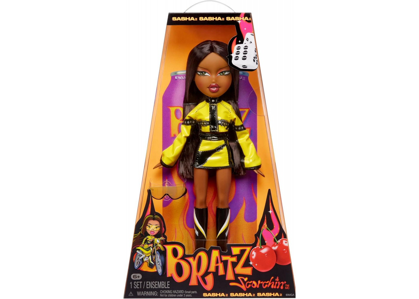 Кукла Братц Саша с аксессуарами Bratz Sasha SCORCHIN with Accessories MGA 544845