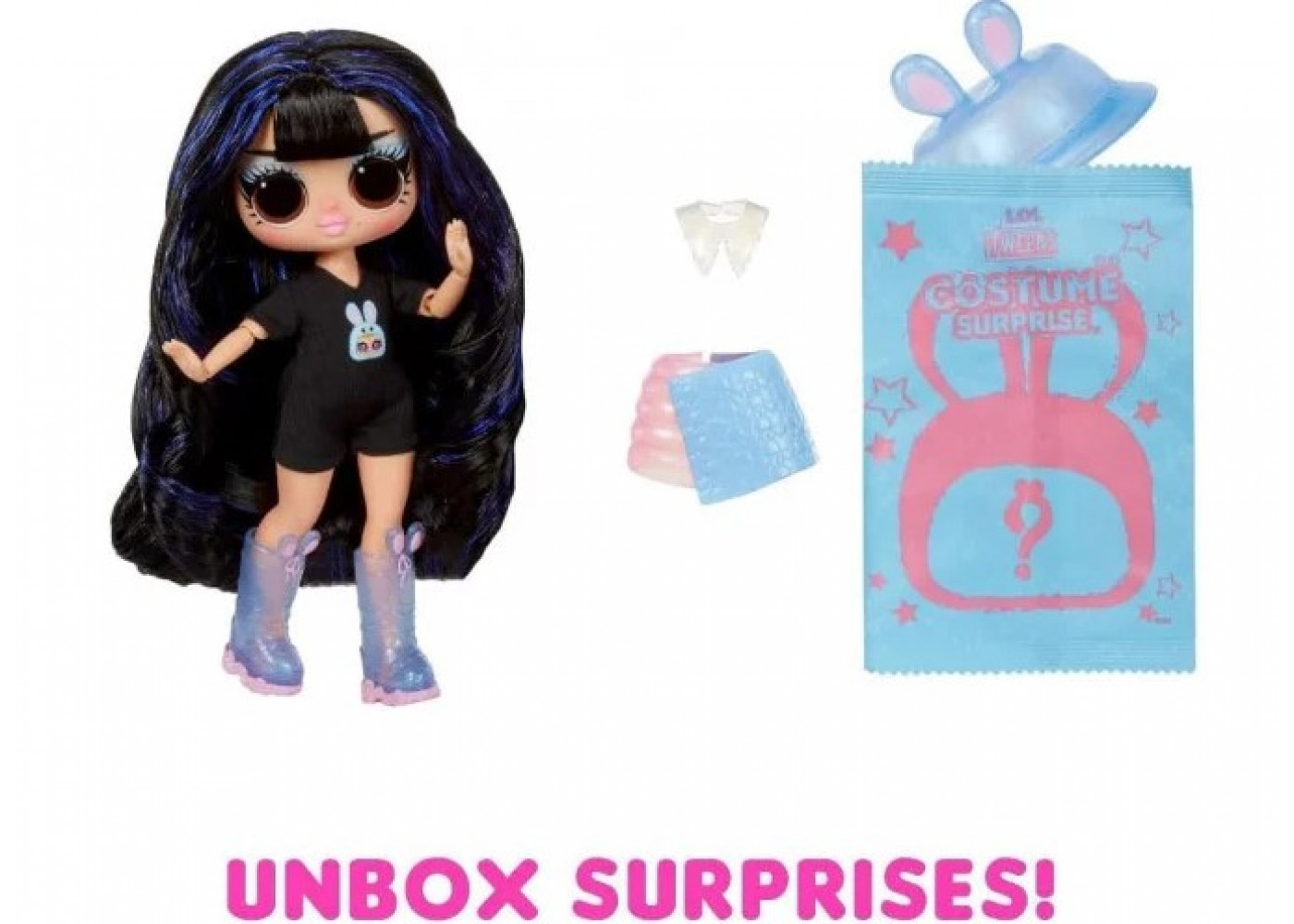 Кукла ЛОЛ Айя Черри (Уценка) LOL Surprise Tweens Costume Surprise Aya Cherry Blue Bunny Pet MGA B504054