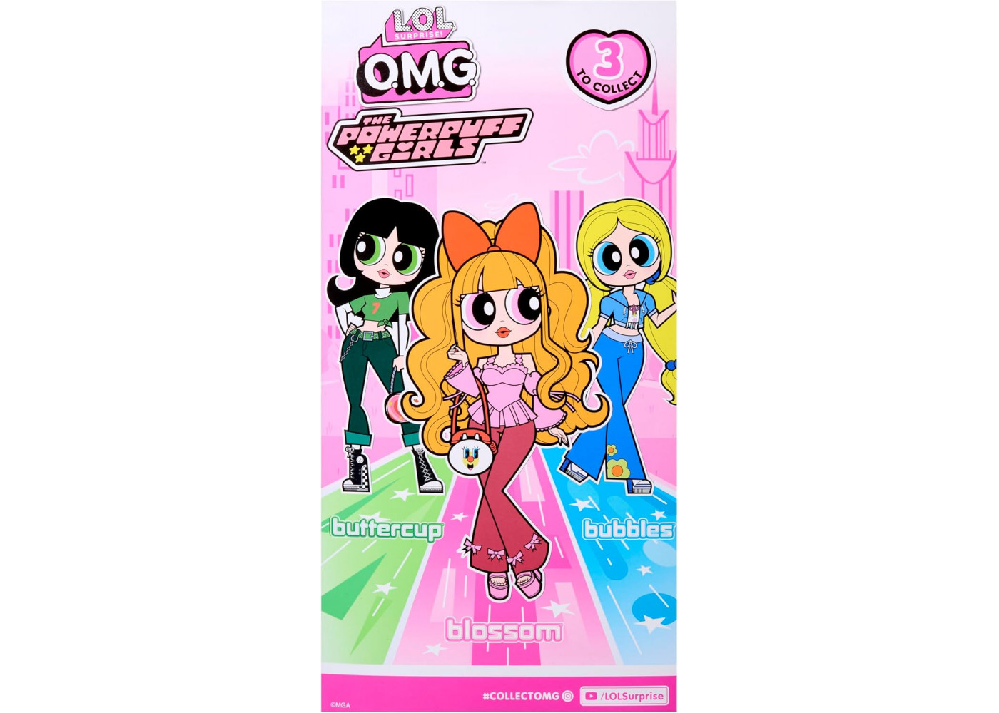 Кукла ЛОЛ Блоссом LOL Surprise OMG Blossom Powerpuff Girls MGA 542827