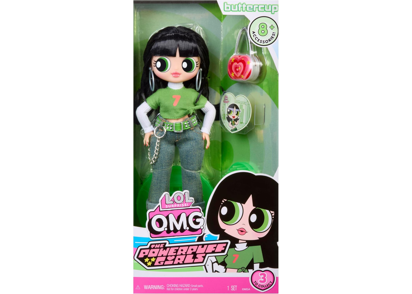 Кукла ЛОЛ Баттеркап LOL Surprise OMG Buttercup Powerpuff Girls MGA 542872