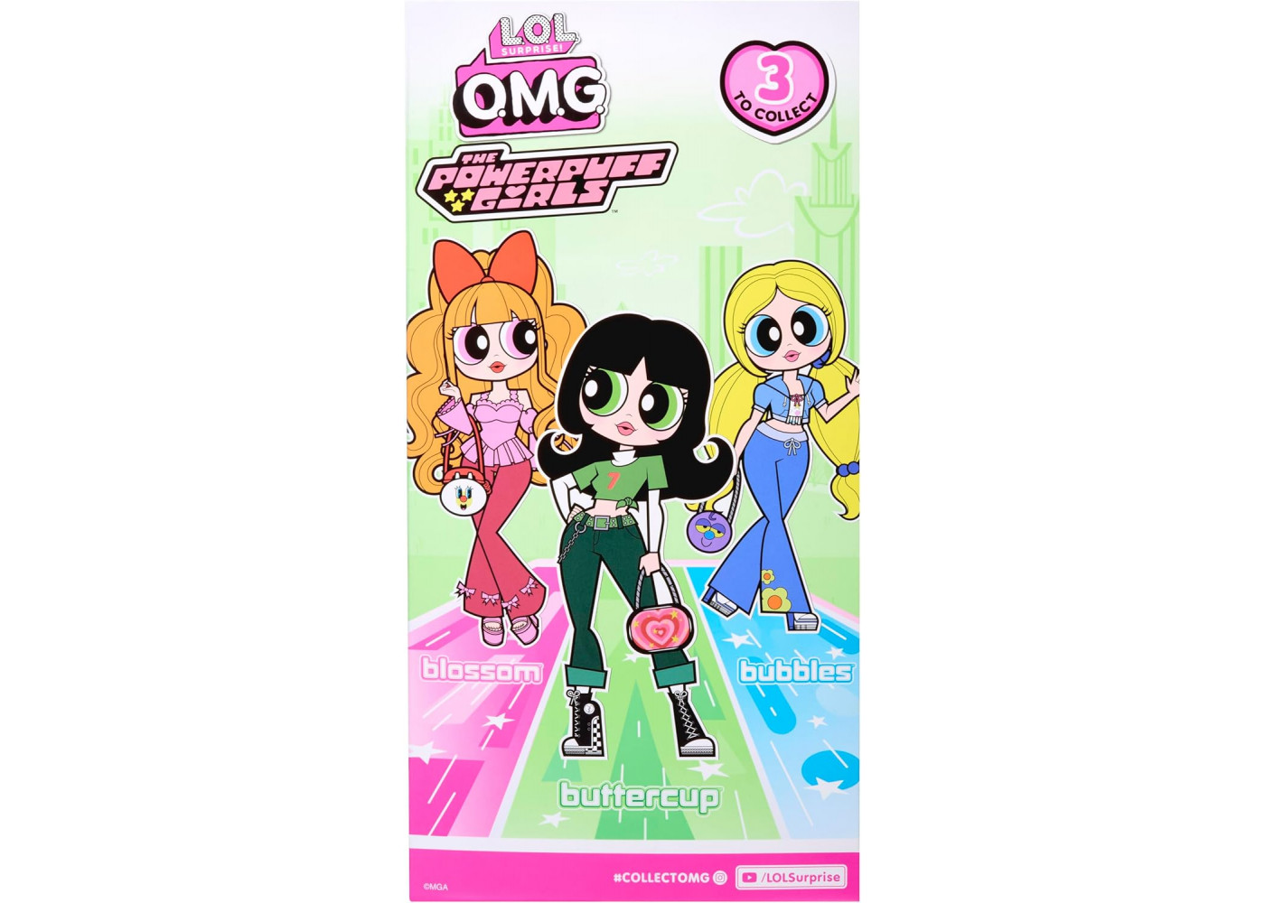 Кукла ЛОЛ Баттеркап LOL Surprise OMG Buttercup Powerpuff Girls MGA 542872