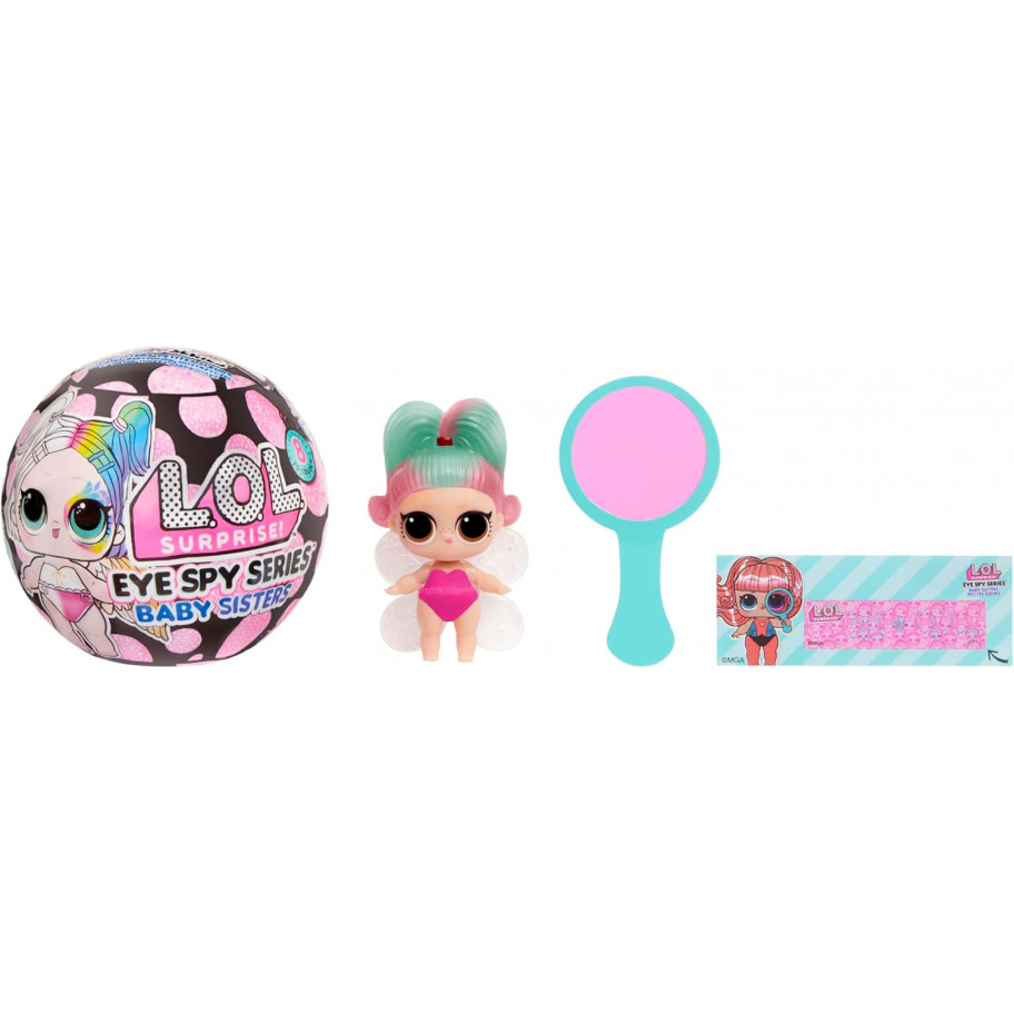Кукла ЛОЛ Младшие Сестрички LOL Surprise Eye Spy Series Baby Sisters MGA 542605
