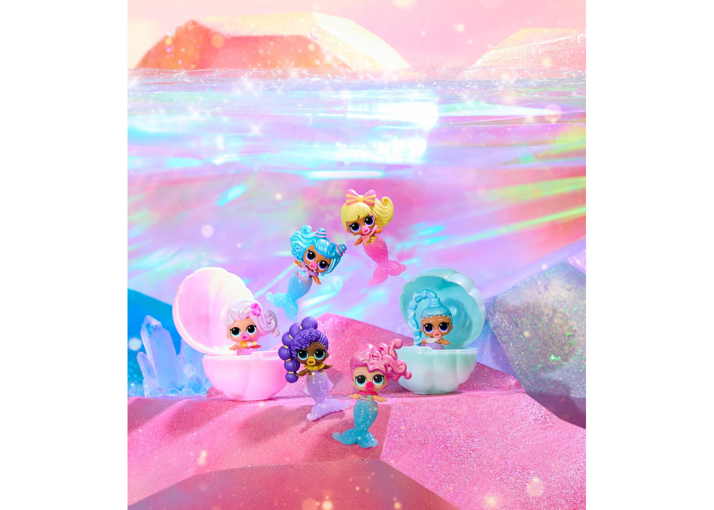 Кукла ЛОЛ Милые Русалочки Сестрички LOL Surprise Mermaids Makeover Magic Baby Sisters MGA 598787