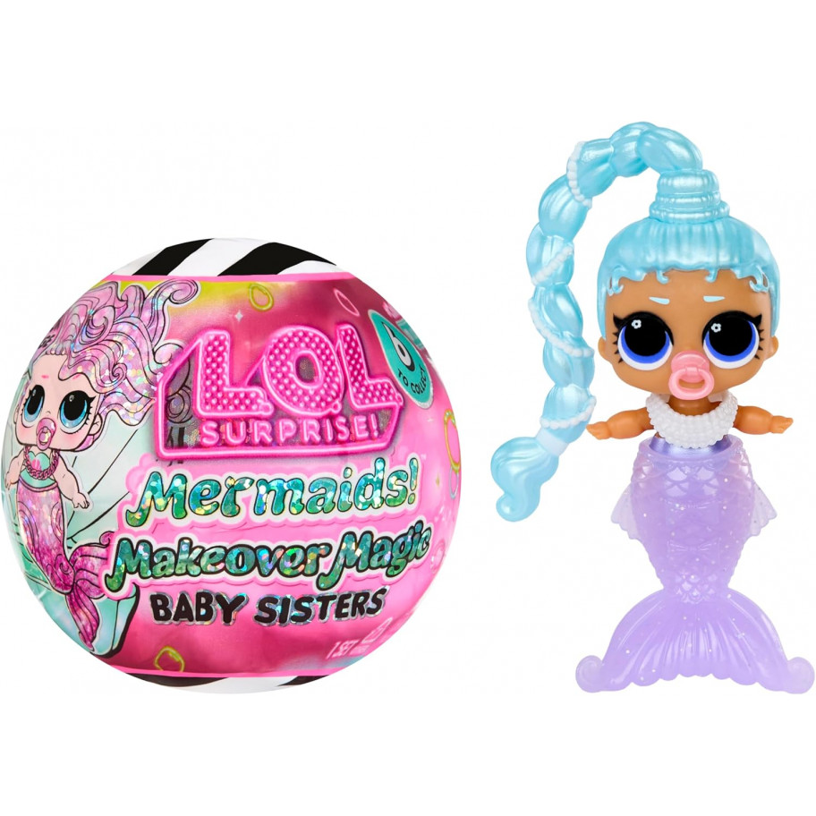 Кукла ЛОЛ Милые Русалочки Сестрички LOL Surprise Mermaids Makeover Magic Baby Sisters MGA 598787