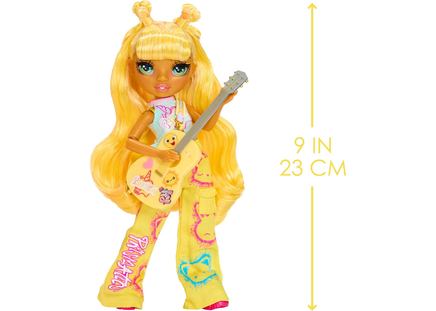 Кукла Реинбоу Хай Санни с Гитарой Рок-группа Rainbow High Jr High Rock Band Sunny with Guitar MGA 565628