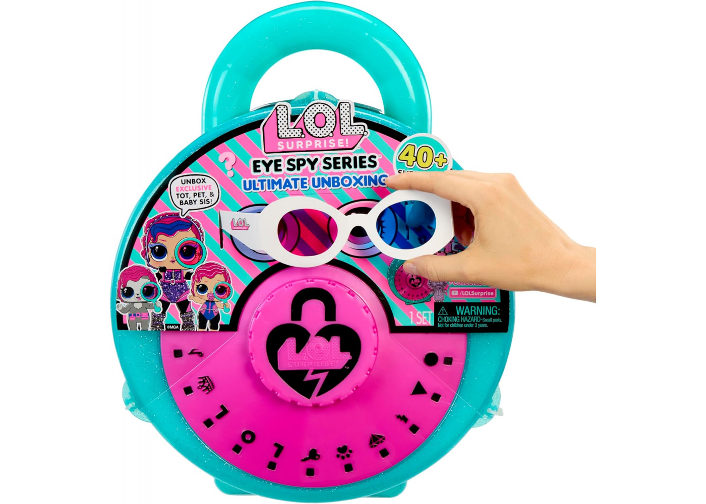 Большой Набор ЛОЛ Шпионский Взгляд 40 Сюрпризов L.O.L. Surprise Eye Spy Series Ultimate Unboxing MGA 542698