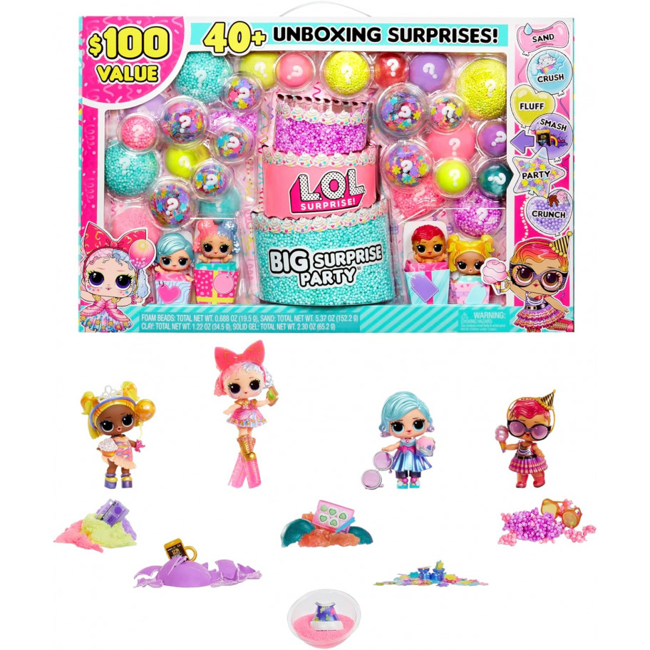 Большая вечеринка ЛОЛ 40 сюрпризов L.O.L. Surprise Big Party MGA 51098