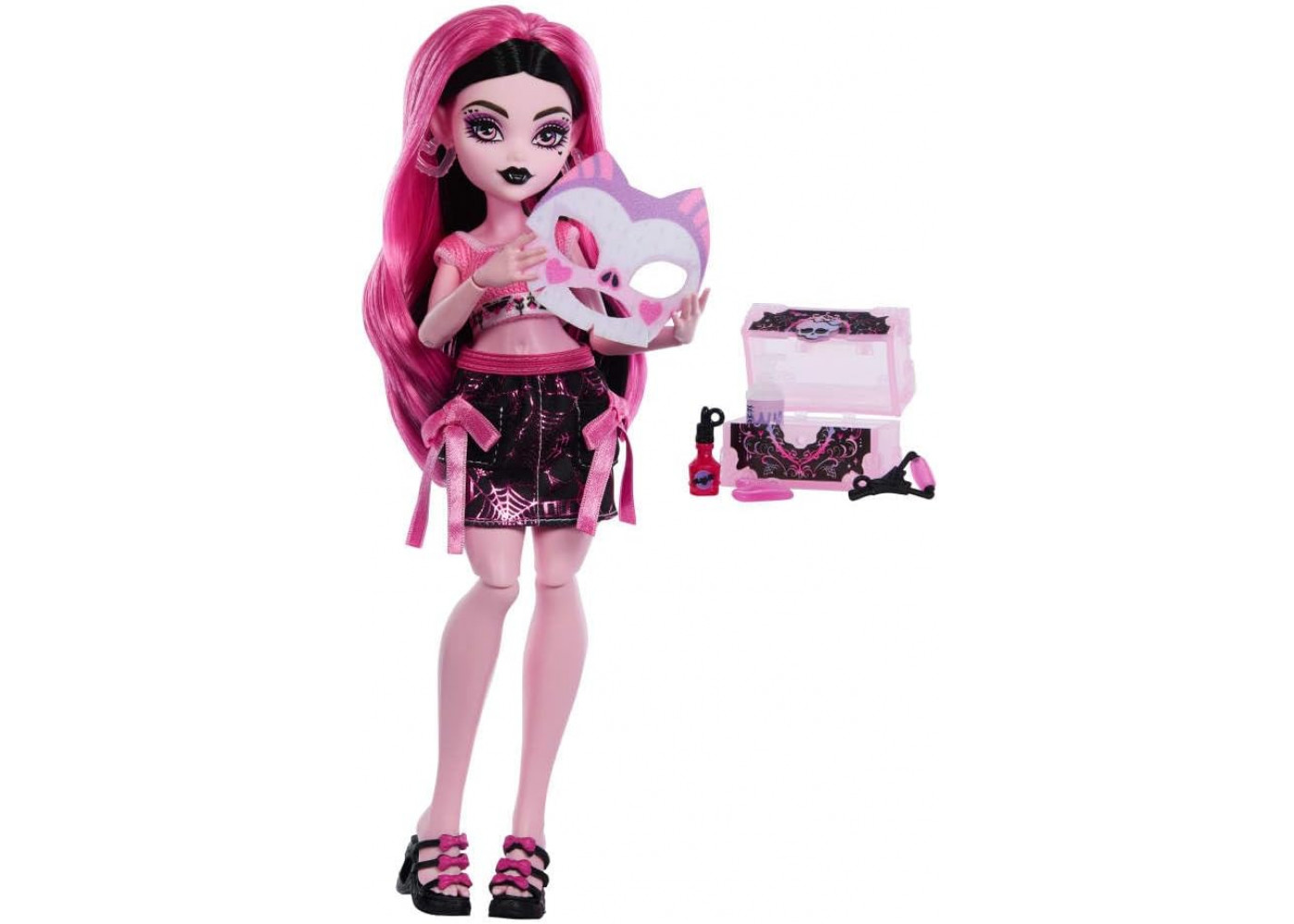 Кукла Монстер Хай Дракулаура Секреты Ухода Monster High Self-Scare Secrets Draculaura Mattel JHK43