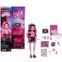 Кукла Монстер Хай Дракулаура Секреты Ухода Monster High Self-Scare Secrets Draculaura Mattel JHK43