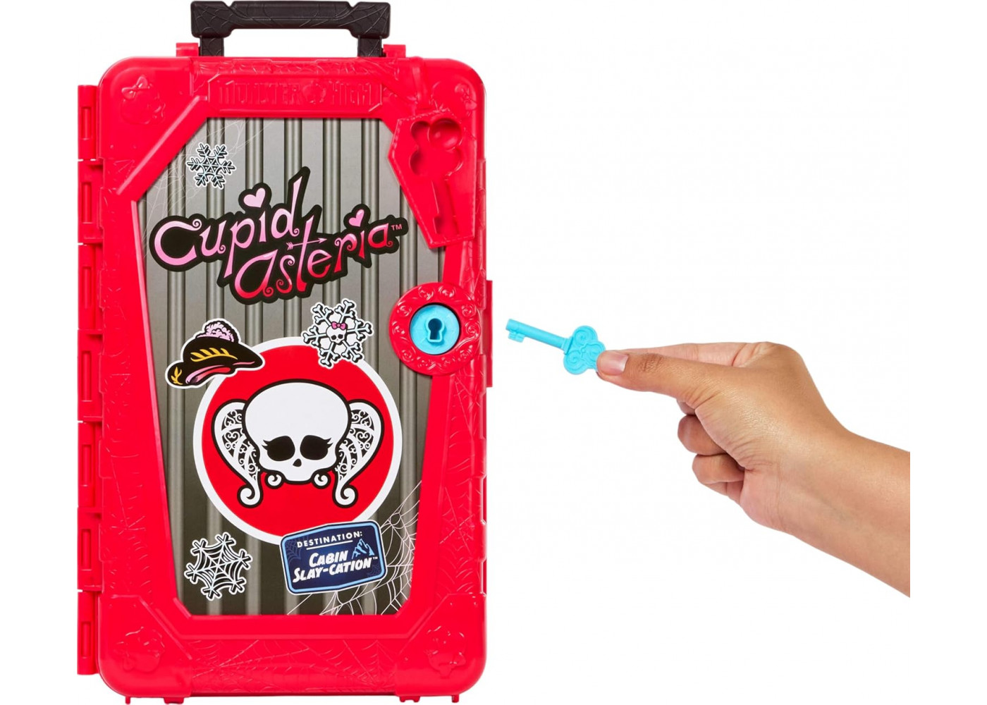 Лялька Монстер Хай Купідон Астерія Валіза з Секретами Monster High Cupid Asteria Skulltimate Secrets Mattel JMG66