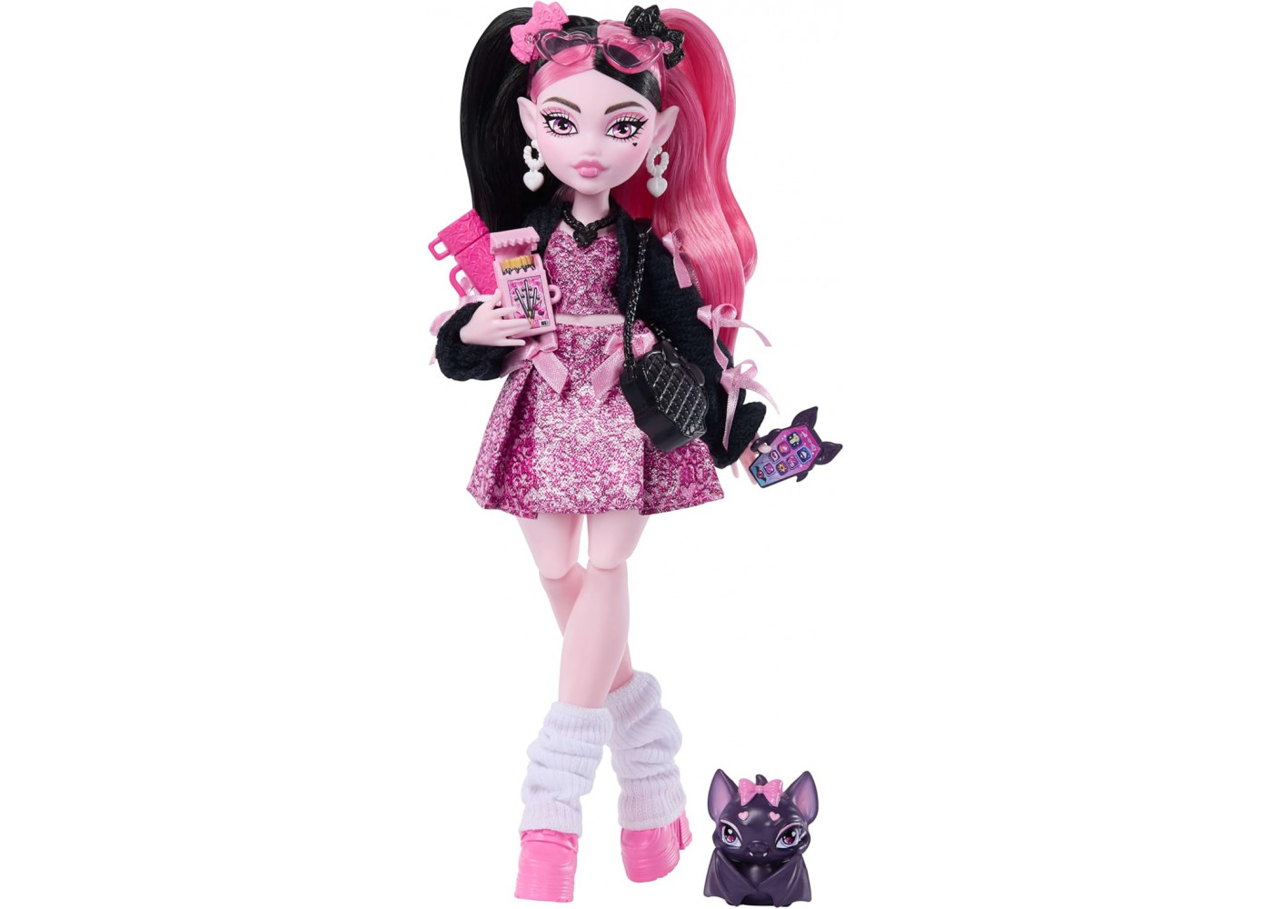 Кукла Монстер Хай Дракулаура с Аксессуарами Monster High Draculaura Mattel JHK29