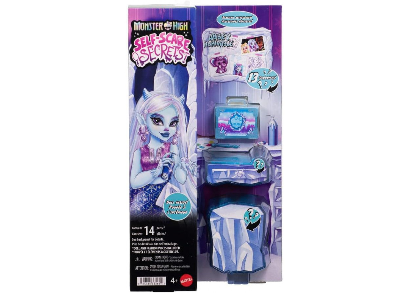 Кукла Монстер Хай Эбби Боминабл Monster High Self-Scare Secrets Abbey Bominable Mattel JHK44