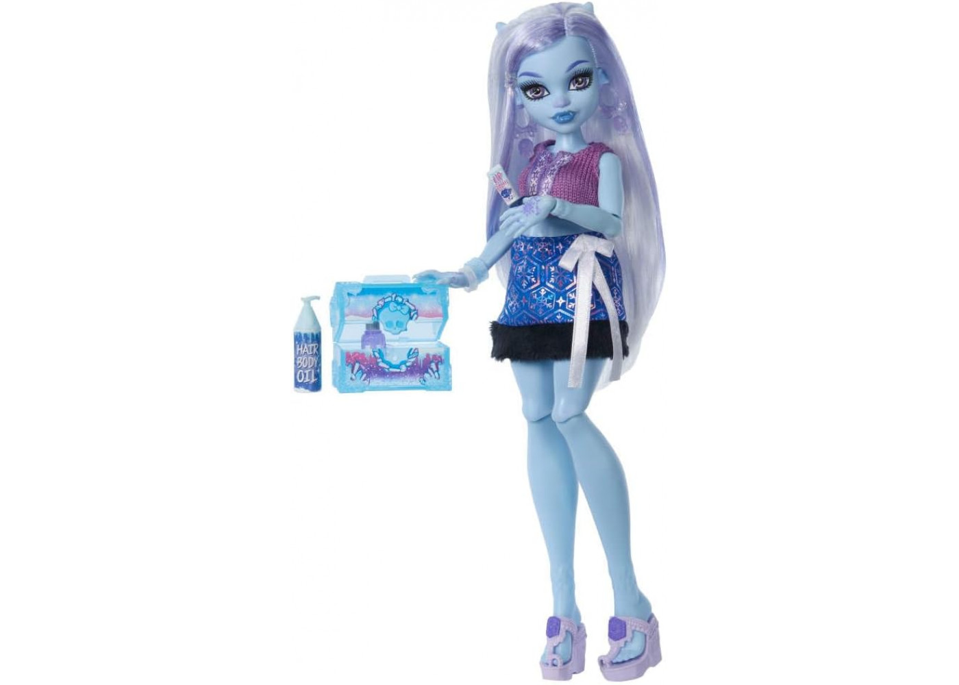 Кукла Монстер Хай Эбби Боминабл Monster High Self-Scare Secrets Abbey Bominable Mattel JHK44