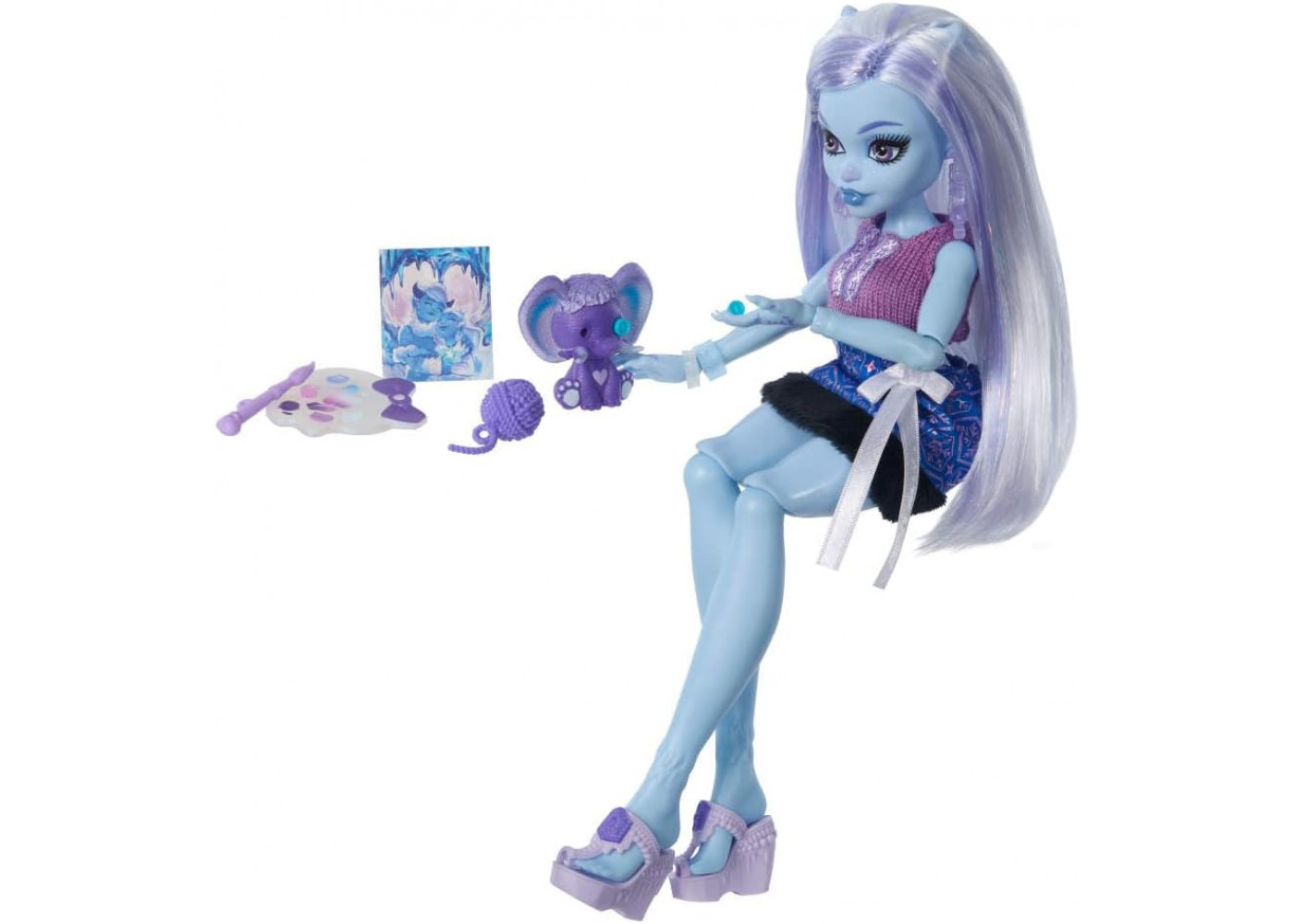 Кукла Монстер Хай Эбби Боминабл Monster High Self-Scare Secrets Abbey Bominable Mattel JHK44