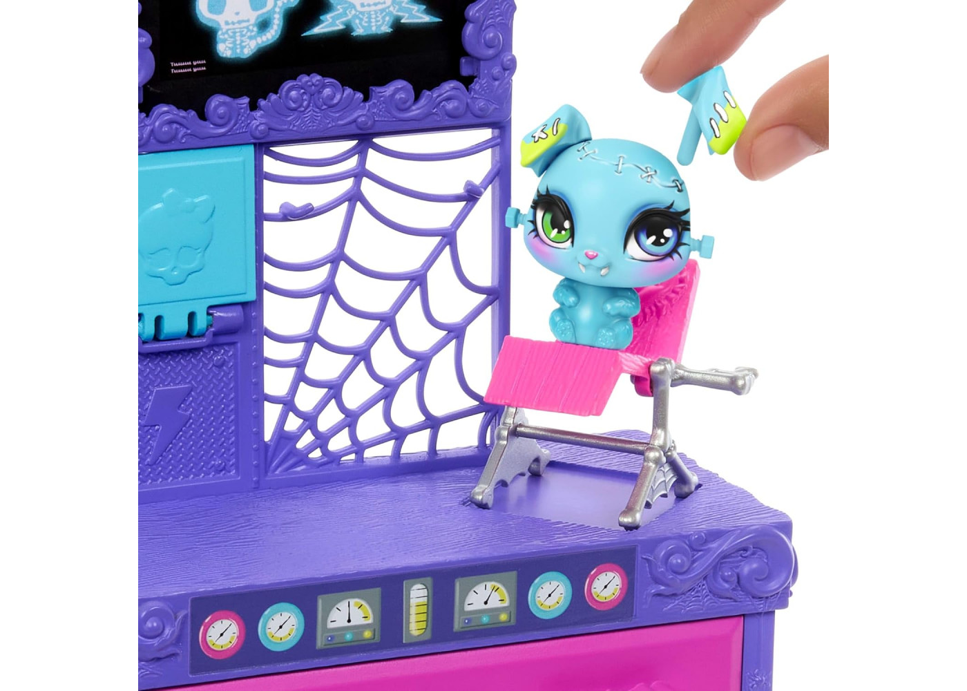 Набор Монстер Хай Фрэнки Штейн Собери Питомца Monster High Frankie Stein Make-A-Monster Pet Mattel JBF18