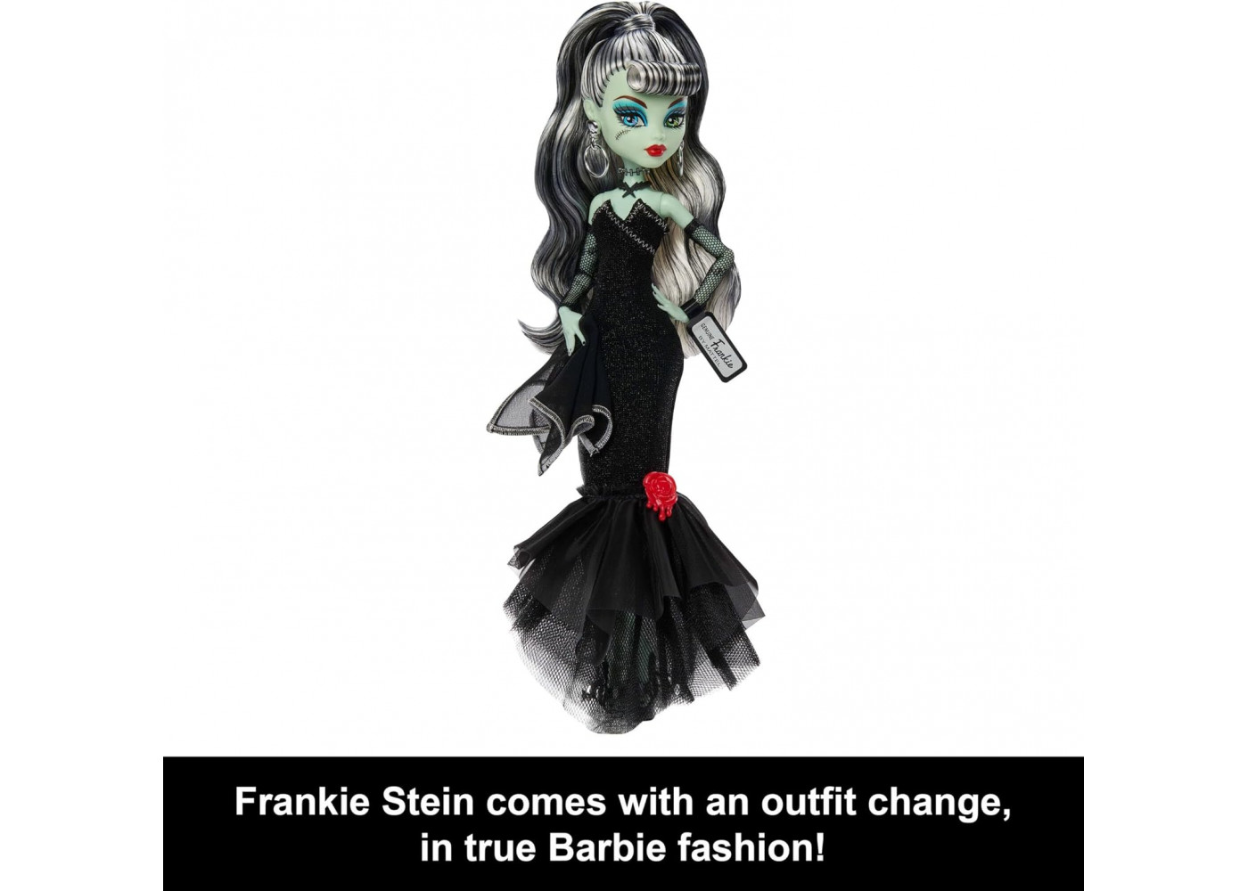 Лялька Монстер Хай Френкі Штейн в Образі Барбі Barbie Monster High Skullector Frankie Stein Mattel JHK28