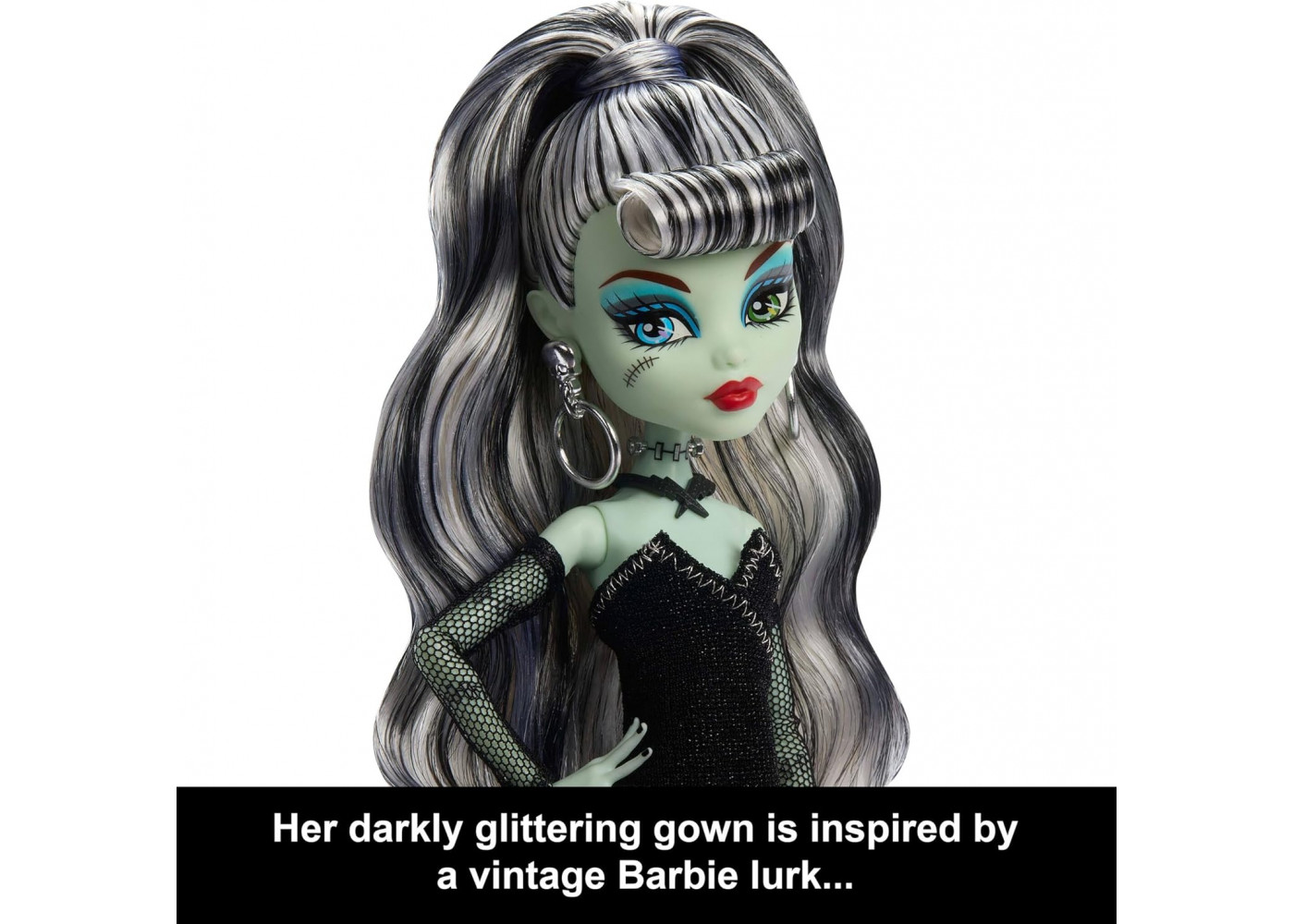 Лялька Монстер Хай Френкі Штейн в Образі Барбі Barbie Monster High Skullector Frankie Stein Mattel JHK28