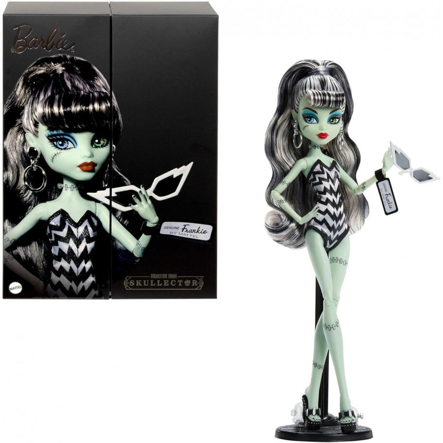 Лялька Монстер Хай Френкі Штейн в Образі Барбі Barbie Monster High Skullector Frankie Stein Mattel JHK28