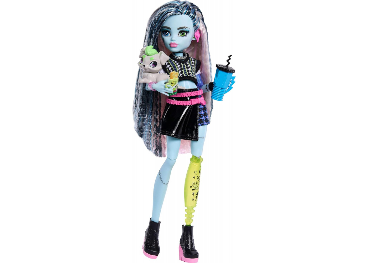 Кукла Монстер Хай Фрэнки Штейн с аксессуарами Monster High Frankie Stein Mattel JHK31