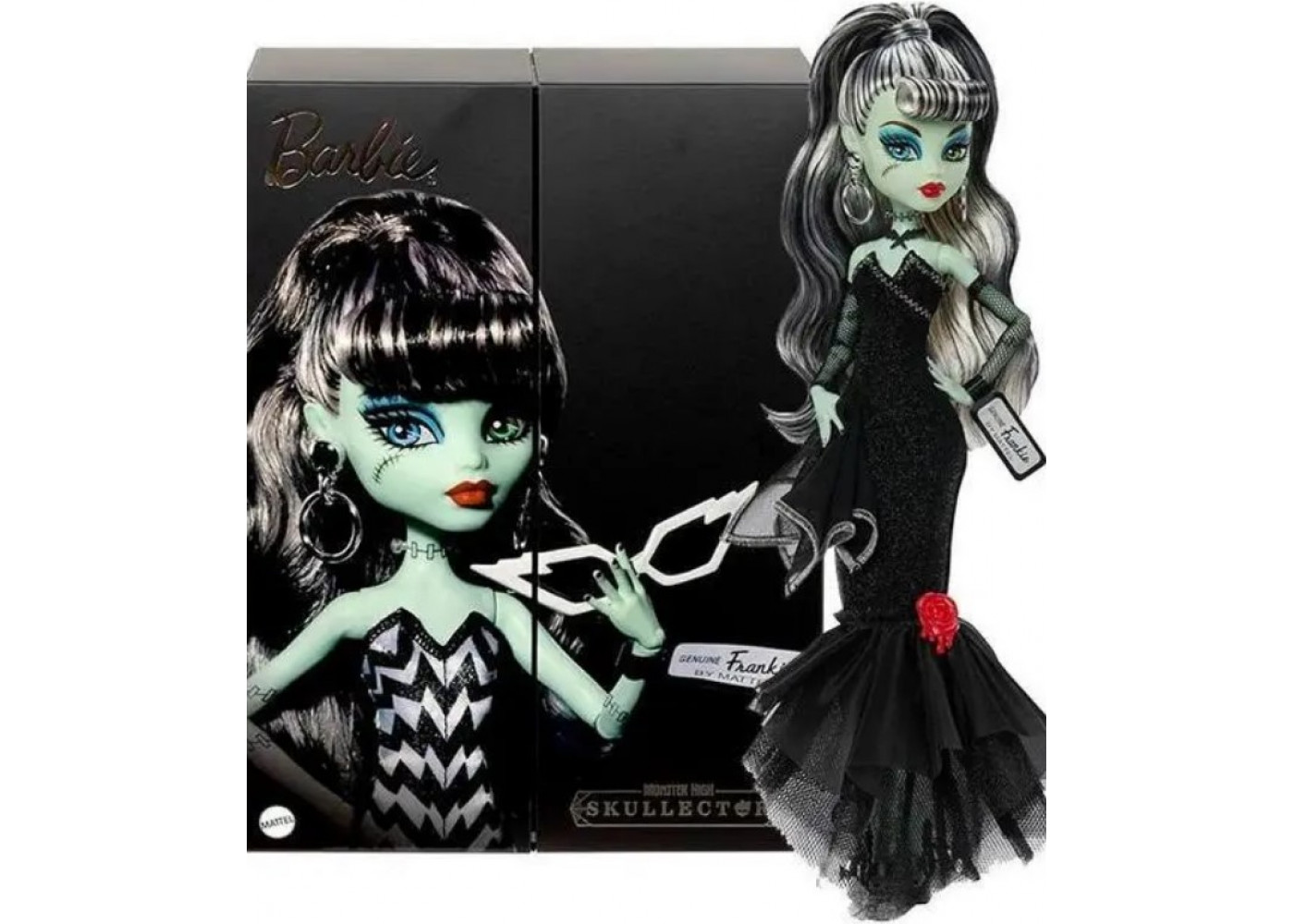 Лялька Монстер Хай Френкі Штейн в Образі Барбі Barbie Monster High Skullector Frankie Stein Mattel JHK28