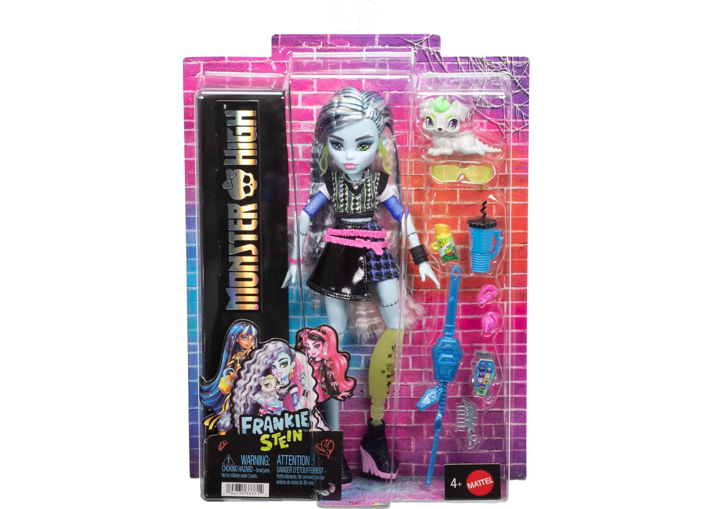 Лялька Монстер Хай Френкі Штейн Monster High Frankie Stein Mattel JHK31