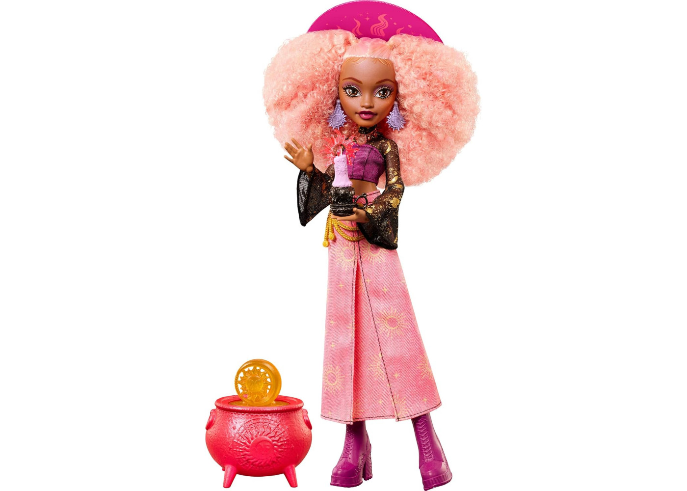 Лялька Монстер Хай Рей Люміна Місячна Магія Monster High Moonspell Magic Rae Lumina Mattel JMB91