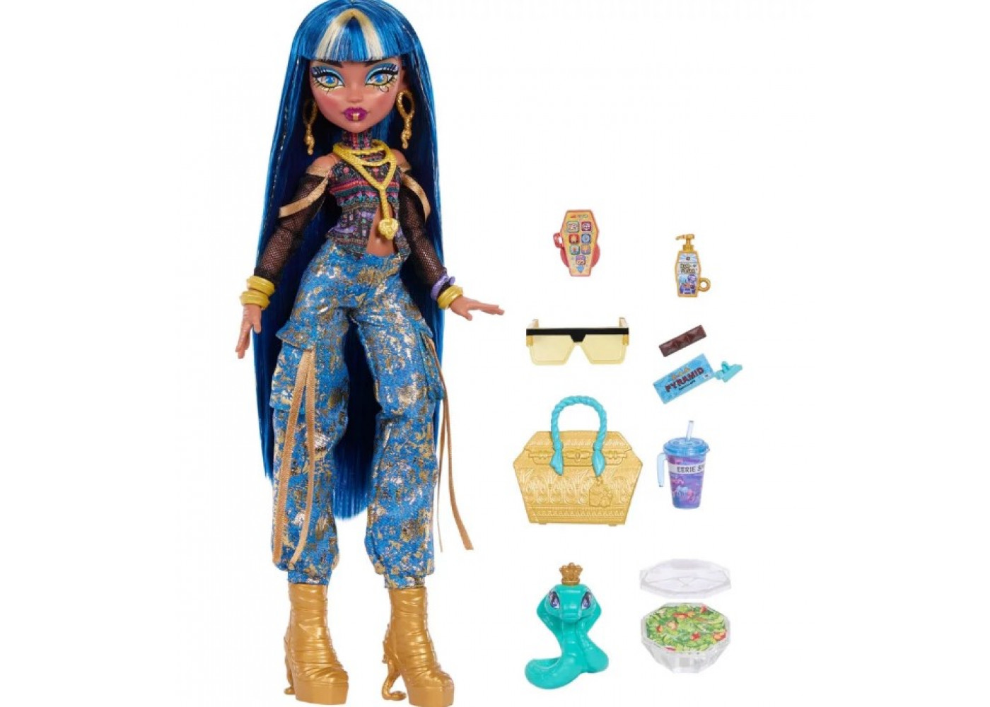Лялька Монстер Хай (Уцінка) Клео Де Ніл Monster High Cleo De Nile Mattel BJHK32