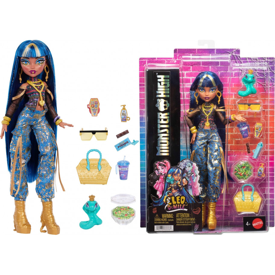 Лялька Монстер Хай Клео Де Ніл Monster High Cleo De Nile Mattel JHK32