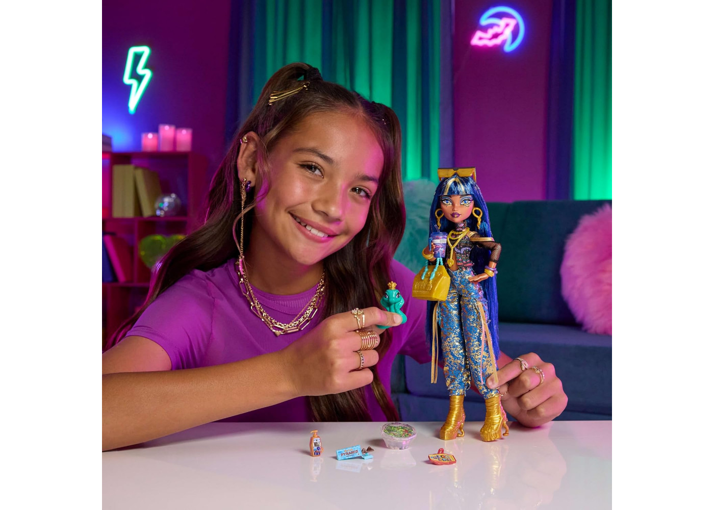 Лялька Монстер Хай Клео Де Ніл Monster High Cleo De Nile Mattel JHK32