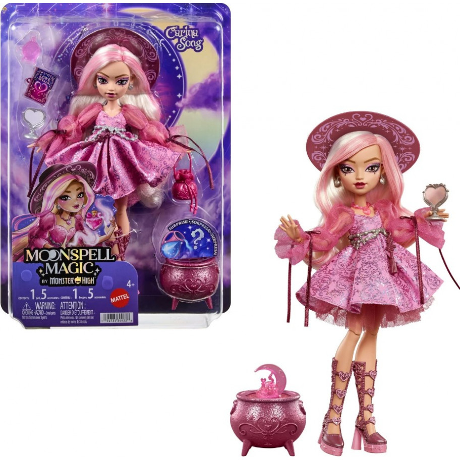 Кукла Монстер Хай Карина Сонг Лунная Магия Monster High Moonspell Magic Carina Song Mattel JNM26
