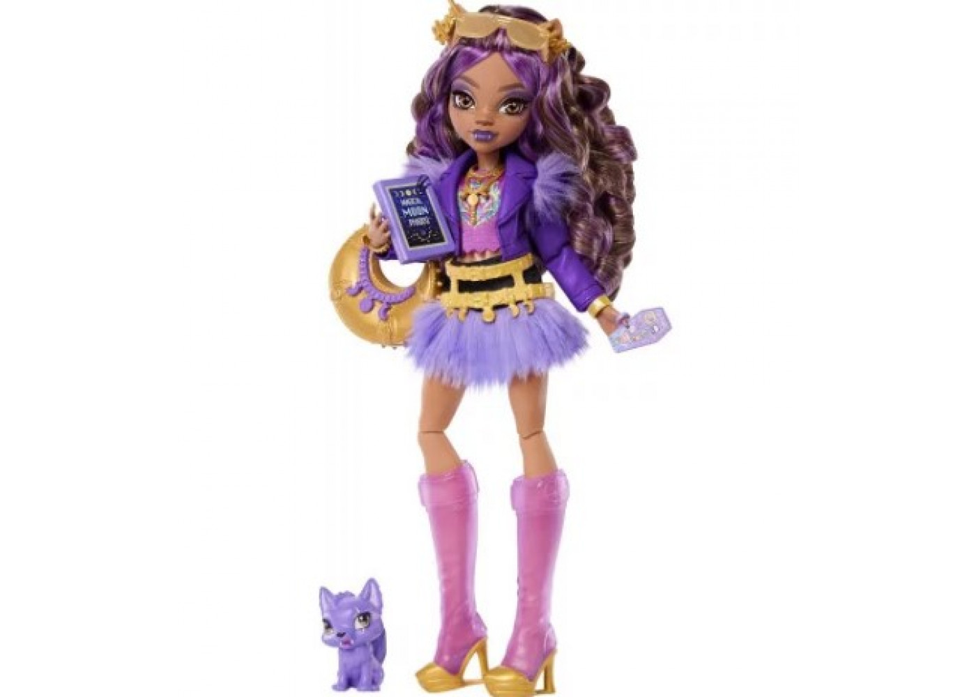 Лялька Монстер Хай Клодін Вульф (Уцінка) Monster High Clawdeen Wolf Mattel BJHK30