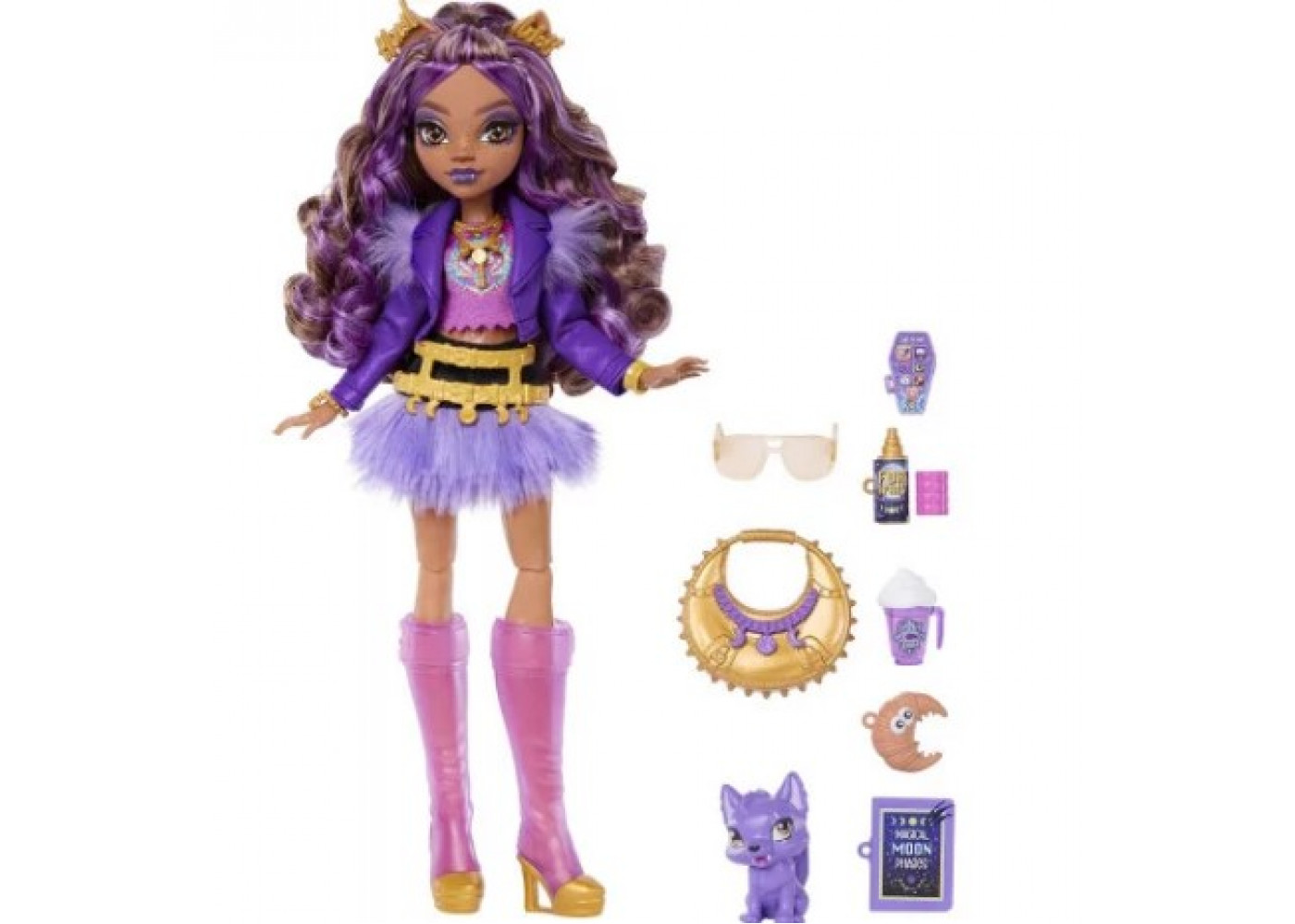Лялька Монстер Хай Клодін Вульф (Уцінка) Monster High Clawdeen Wolf Mattel BJHK30