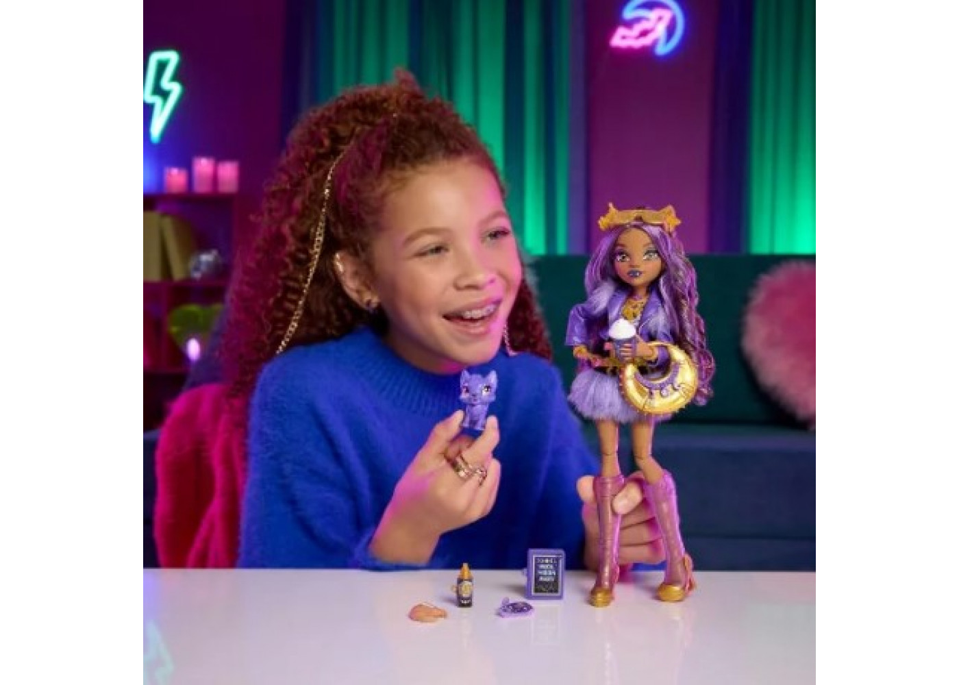 Лялька Монстер Хай Клодін Вульф (Уцінка) Monster High Clawdeen Wolf Mattel BJHK30